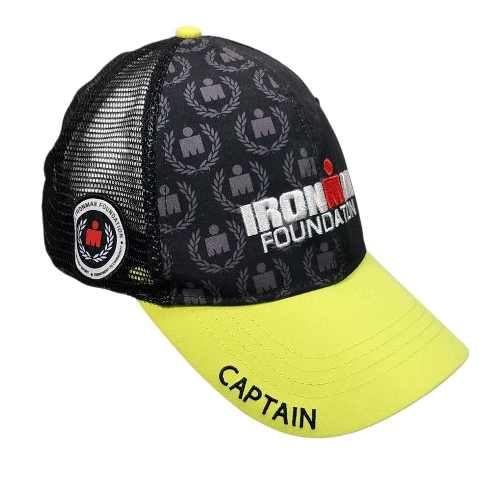 NWT IRONMAN FOUNDATION HAT CAP SNAPBACK TRUCKER CAPTAIN BOCO COLORADO CYCLING